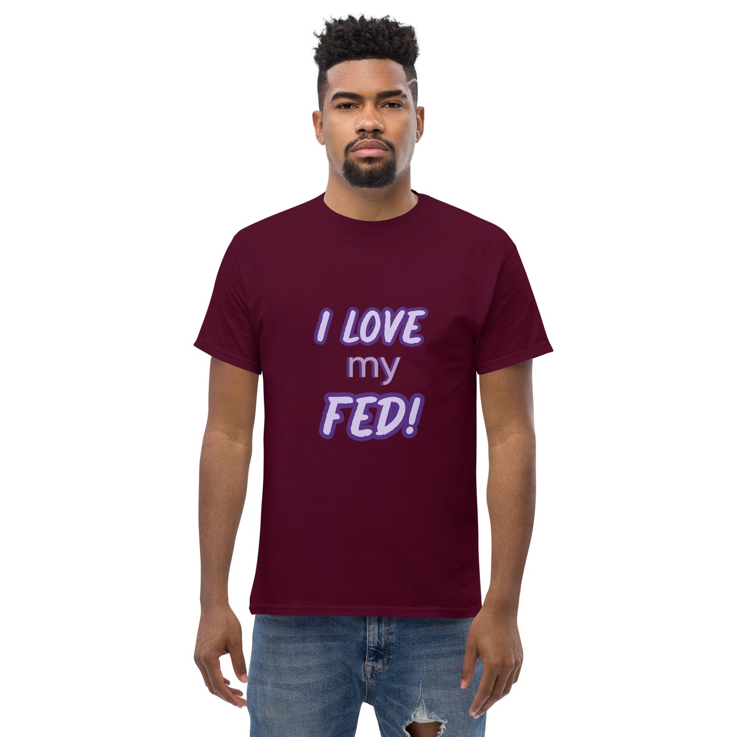 I love my FED - Men's tee