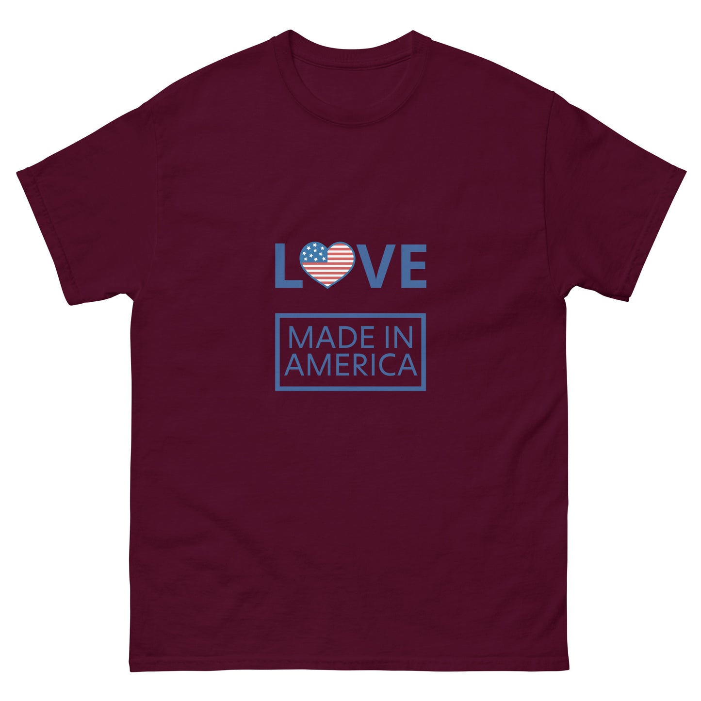 Unisex classic tee - Love - Made in America