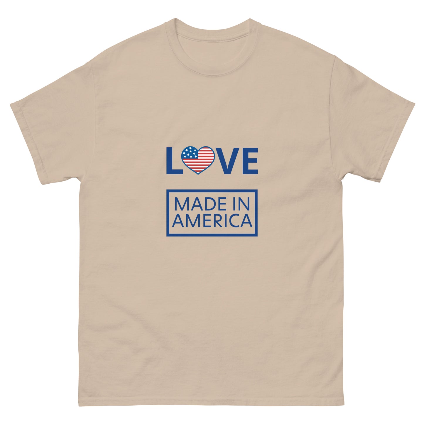 Unisex classic tee - Love - Made in America