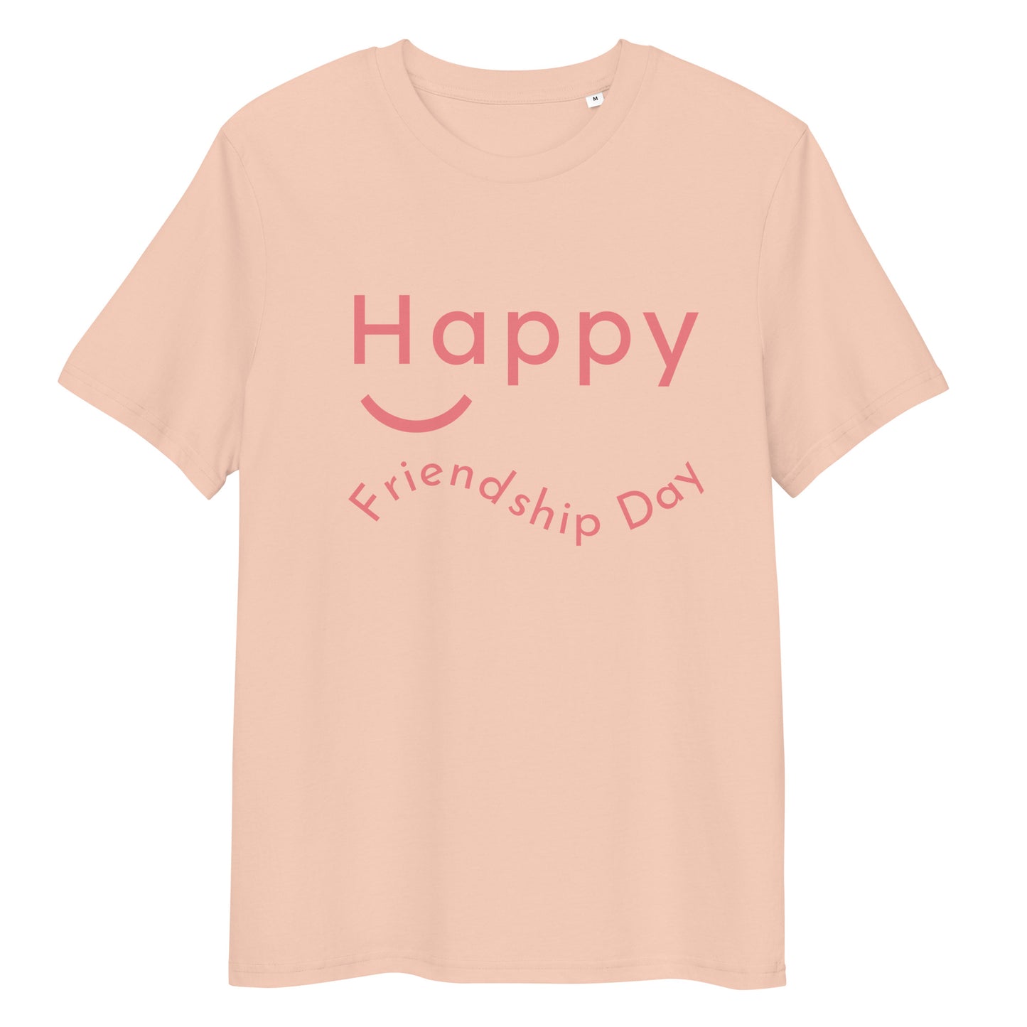 Unisex organic cotton t-shirt - Happy Friendship Day