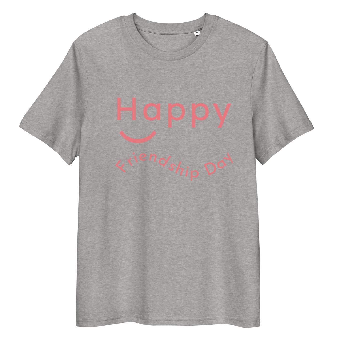 Unisex organic cotton t-shirt - Happy Friendship Day