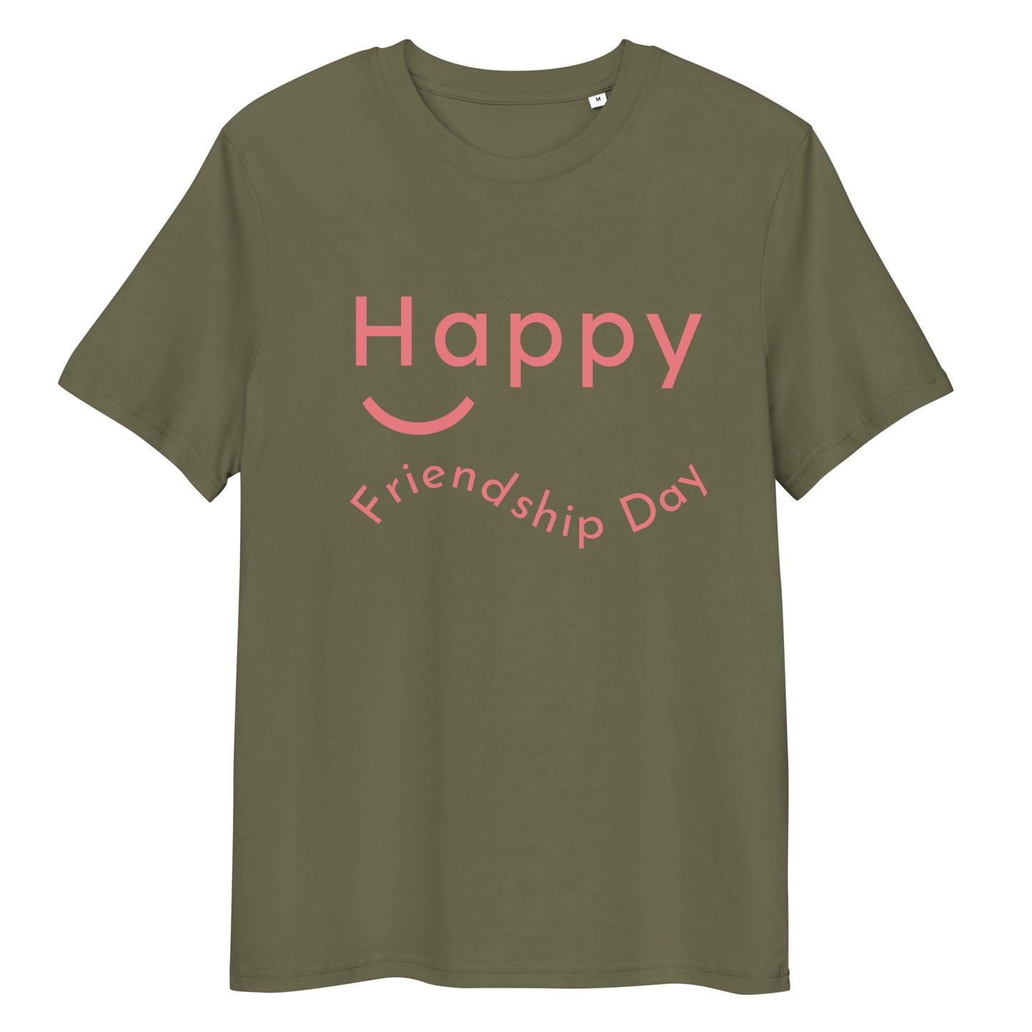 Unisex organic cotton t-shirt - Happy Friendship Day