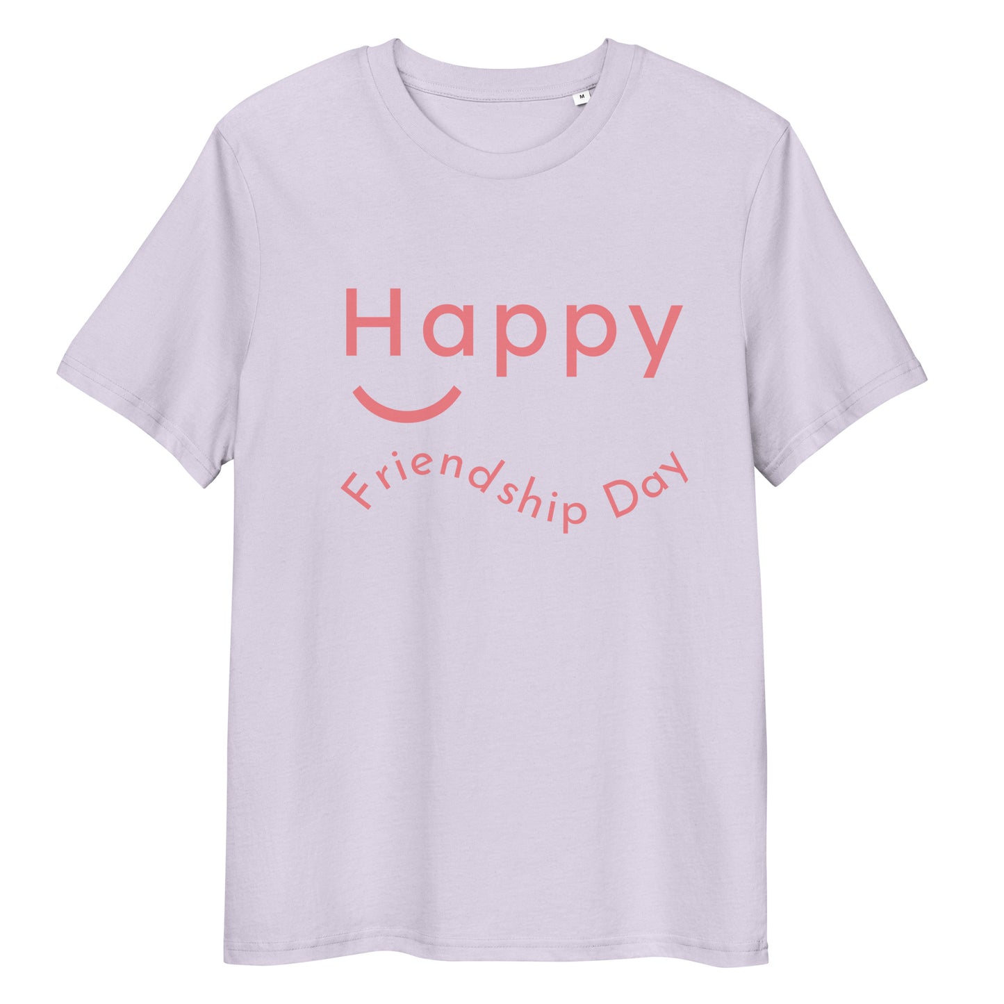 Unisex organic cotton t-shirt - Happy Friendship Day