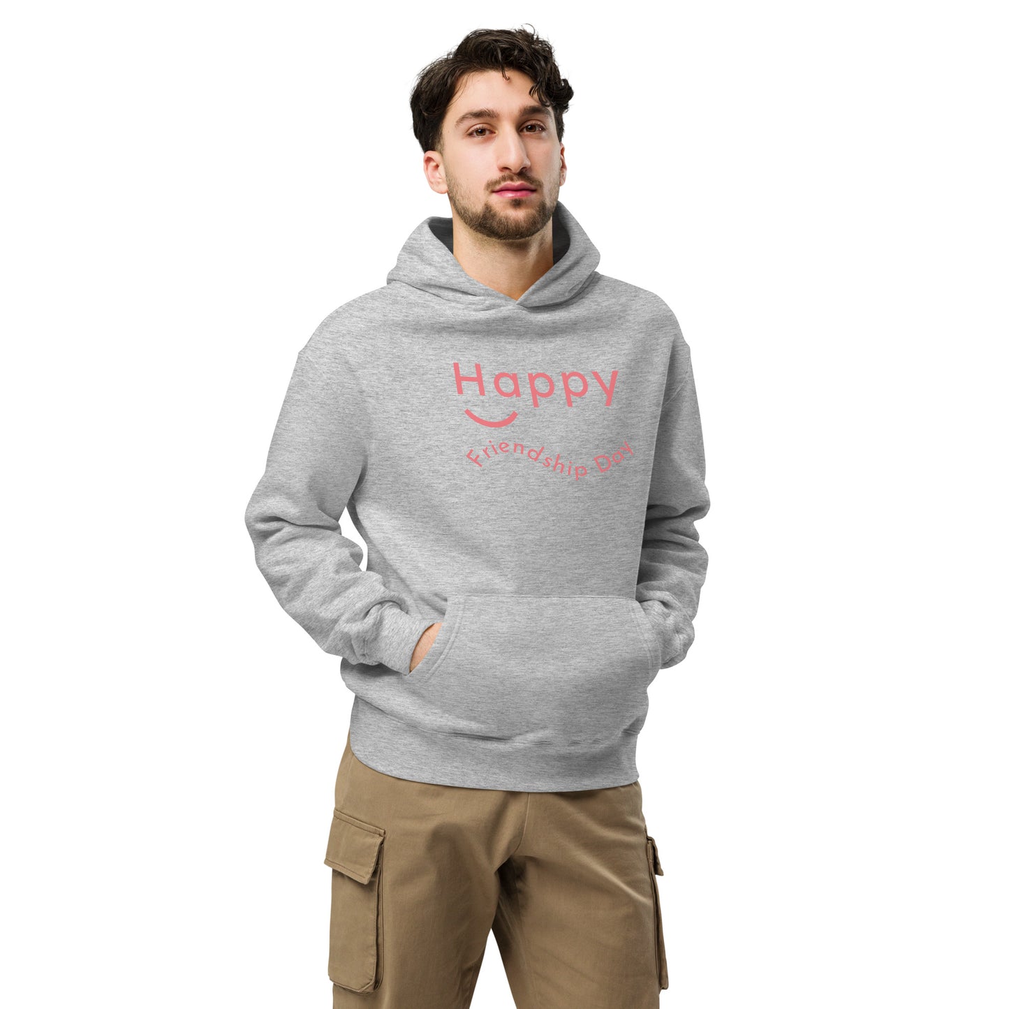 Unisex oversized hoodie - Happy Friendship Day