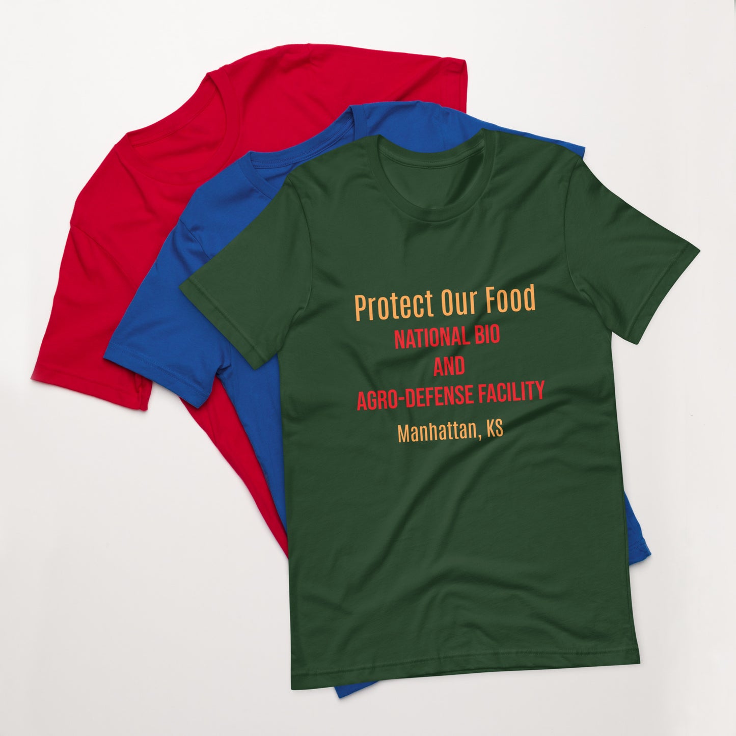 Unisex t-shirt - Protect Our Food