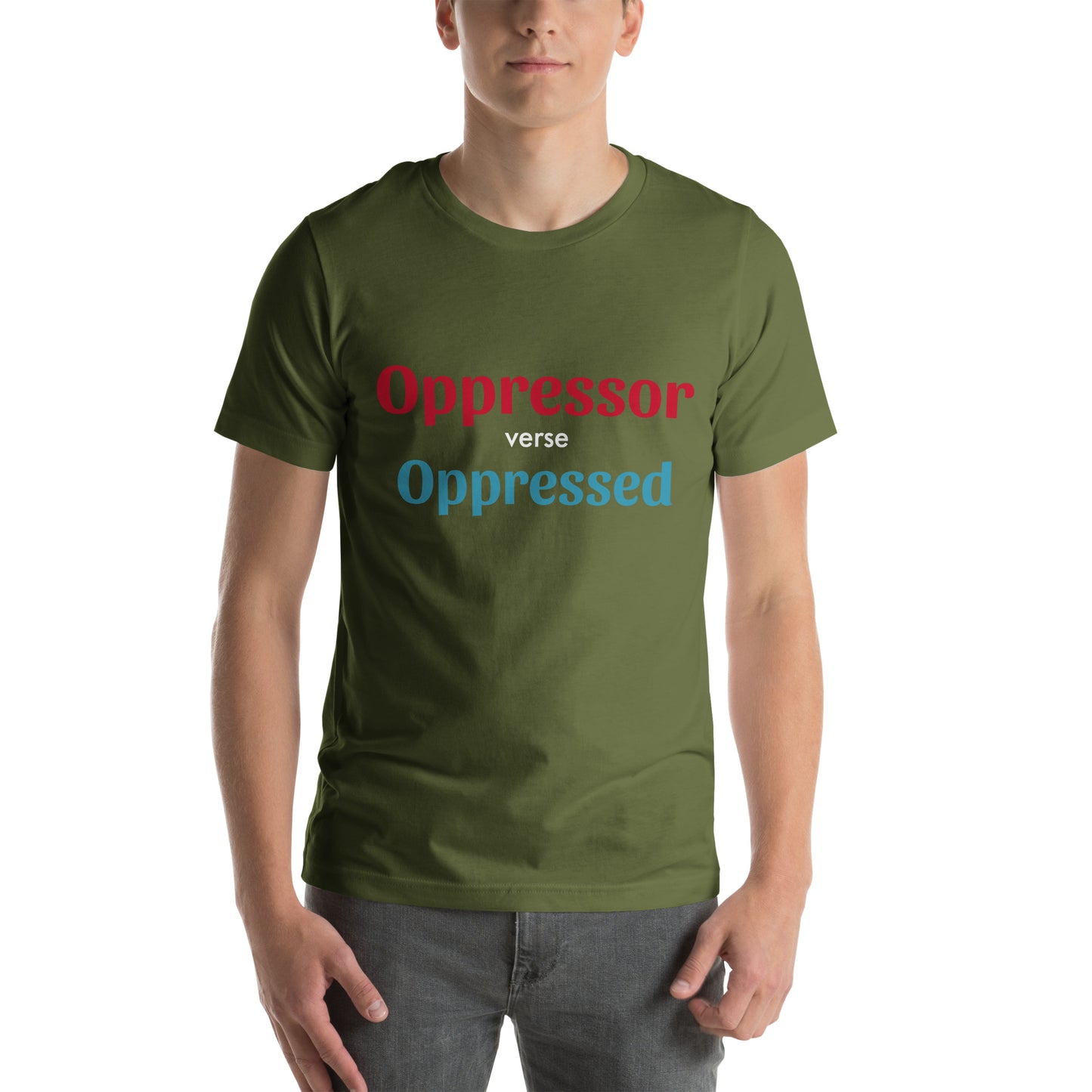 Unisex t-shirt - Oppressor verse Oppressed